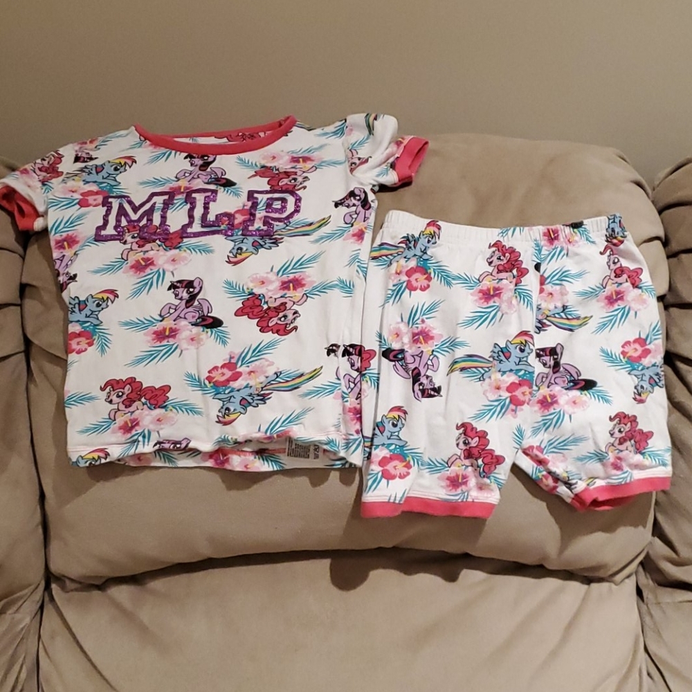 My little pony pajama set